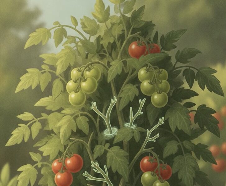 tomato suckers reduce harvest