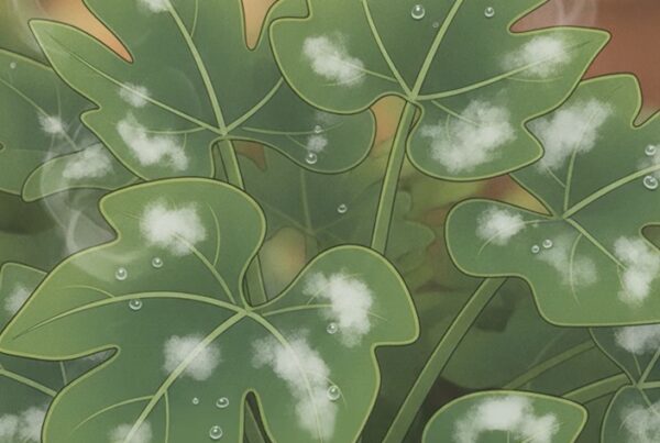 zucchini powdery mildew