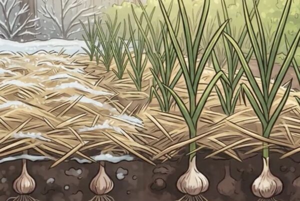 growing hard neck garlic