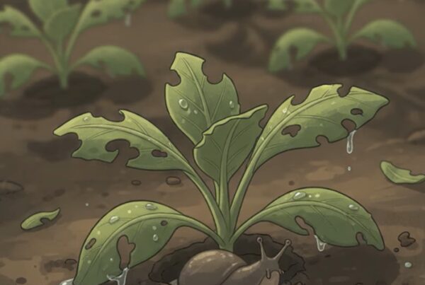 protect seedlings from slugs