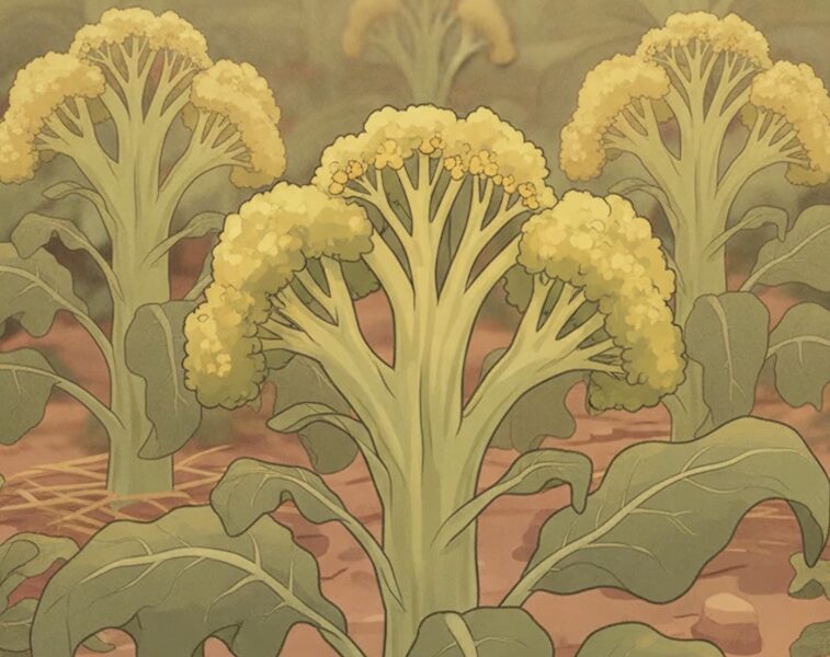 broccoli turning yellow